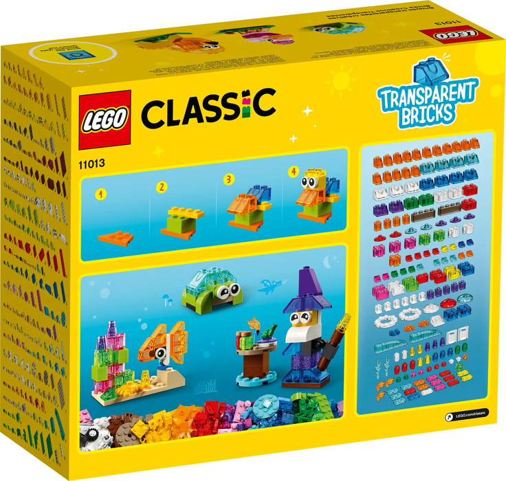 Creative Transparent Bricks - Classic 4+ (11013)