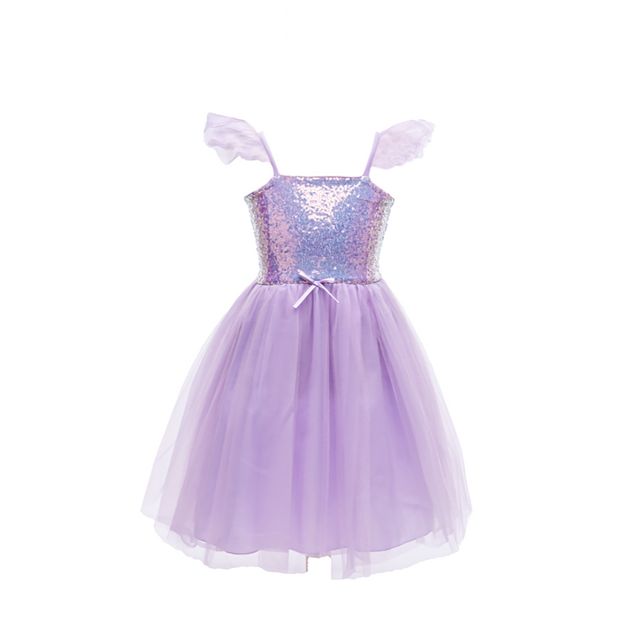 Dress - Sequin Princess (Lilac) 3-4 Years (32333)