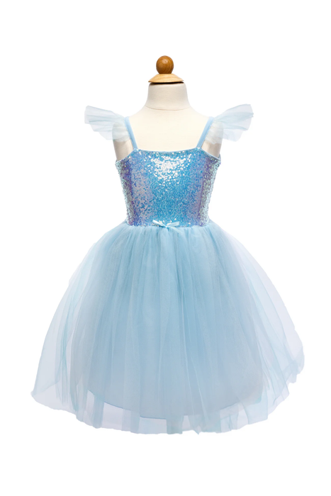 Dress - Sequin Princess (Blue) 3-4 Years (32383)