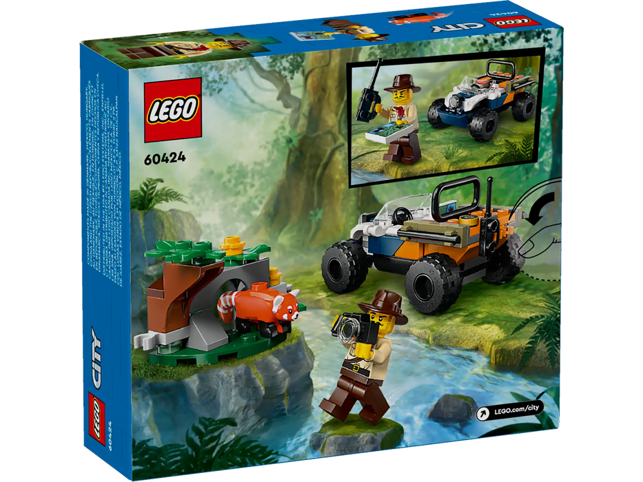 Jungle Explorer ATV Red Panda Mission - City Exploration (60424)