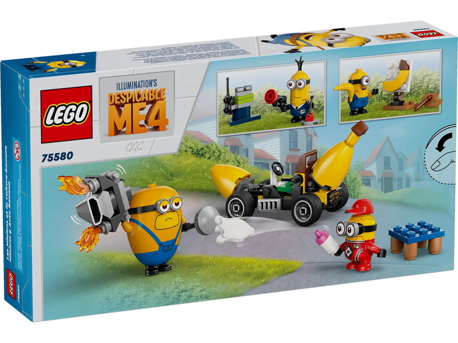 Minions and Banana Car - Despicable Me 4 (75580)