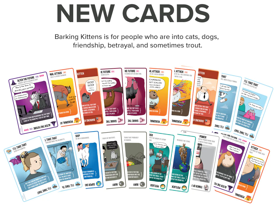 Exploding Kittens: Barking Kittens (UD)