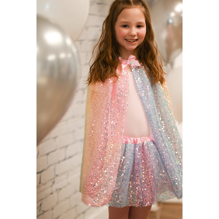 Ombre Sequins Skirt, Size 4-6 (40605)