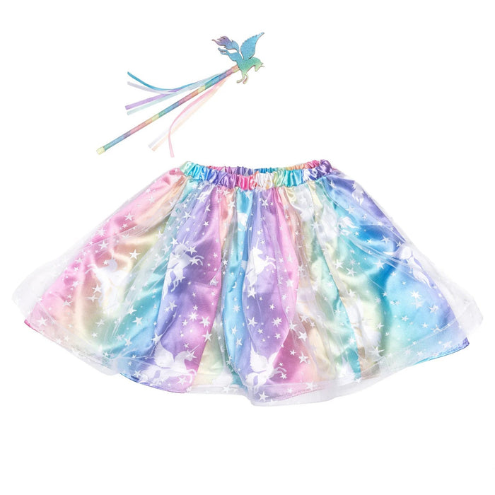 Enchanted Unicorn Skirt & Wand Set, Size 4-6 (40925)