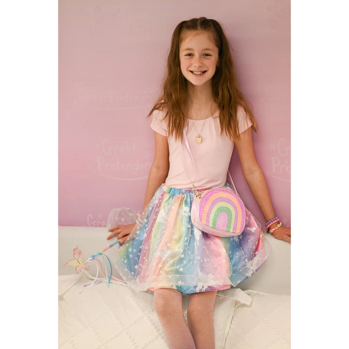 Enchanted Unicorn Skirt & Wand Set, Size 4-6 (40925)