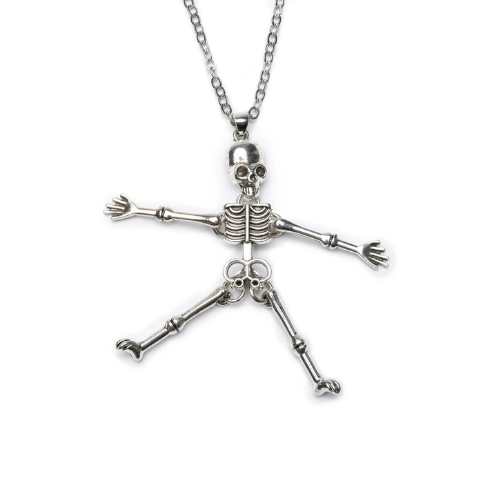 Spooky Scary Skeleton Necklace (86168)