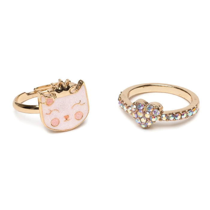 Boutique Kitty Love Ring Set, 2pc (90209)