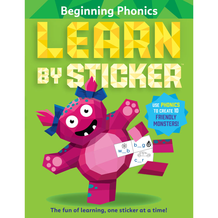 Learn by Sticker: Beginning Phonics BE