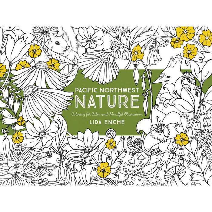 Pacific Northwest Nature - Colouring Book - RC