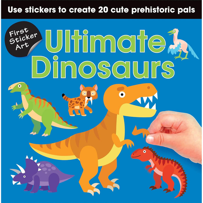 First Sticker Art: Ultimate Dinosaurs - RC