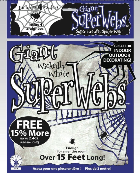 Giant White Spider Webs