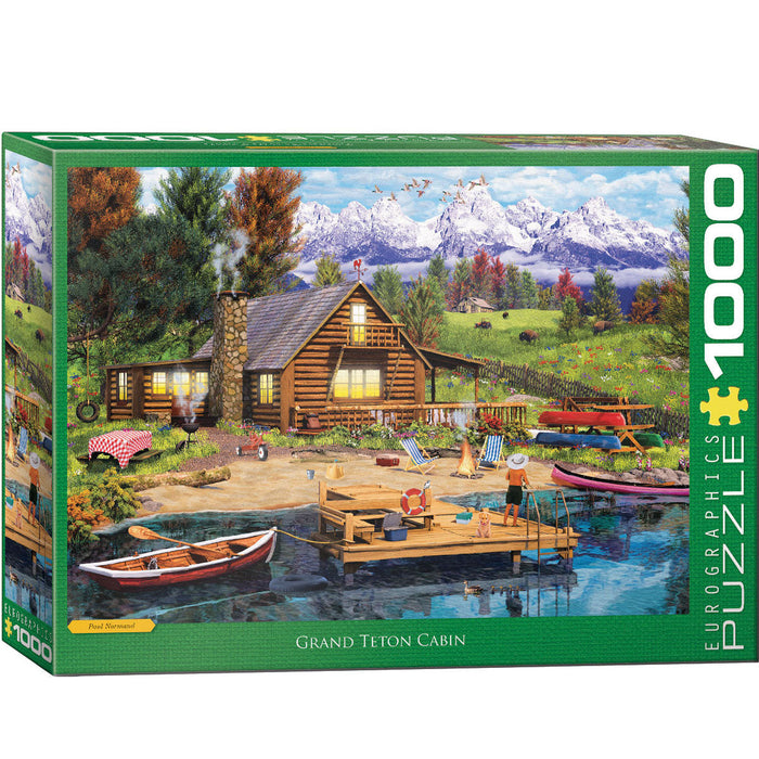 E - Mountain Cabin by Paul Normand - 1000pc (6000-5726)