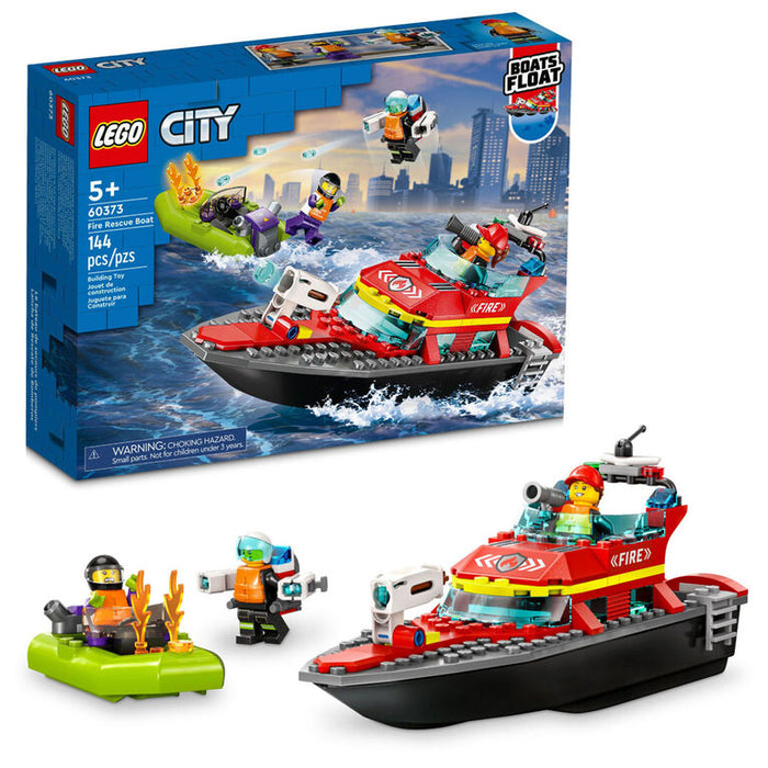 Fire Rescue Boat - City Fire (60373)