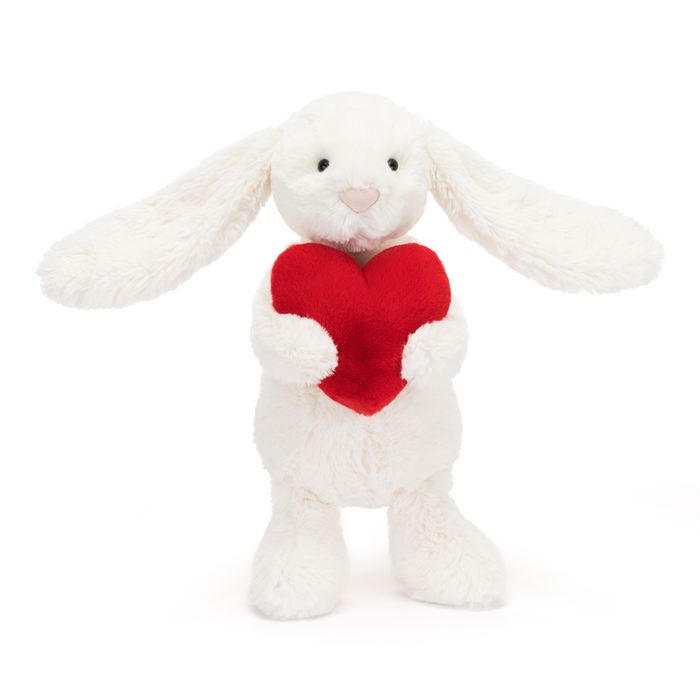 Bashful Bunny w/ Red Love Heart Original (BB3LOVE)