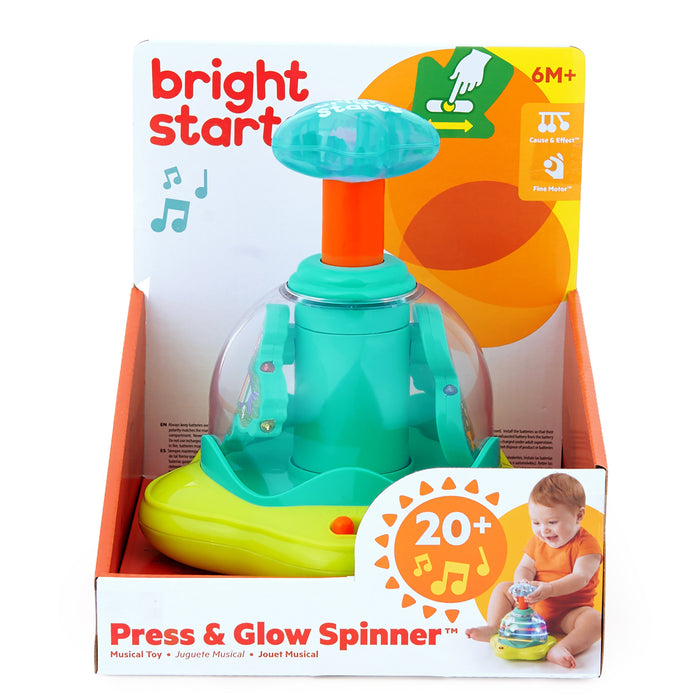 Bright Starts - Press & Glow Spinner