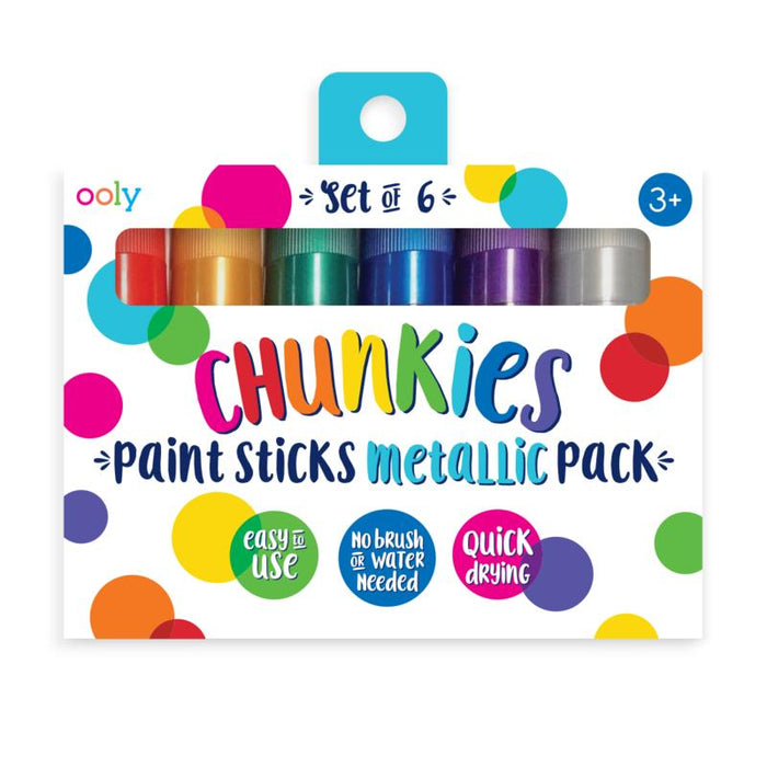 Chunkies Paint Sticks Metallic (6pc) (126-015)