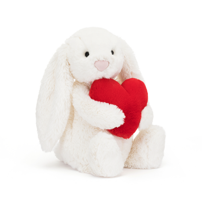 Bashful Bunny w/ Red Love Heart Original (BB3LOVE)