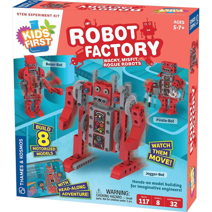 Kids First: Robot Factory: Wacky, Misfit, Rogue Ro