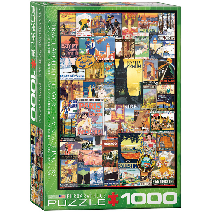 E - Travel Around the World - 1000pc (6000-0755)