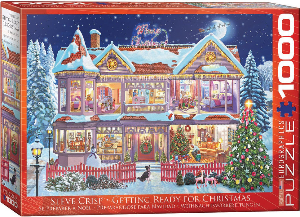 E - Getting Ready for Christmas by Steve Crisp - 1000pc (6000-0973)