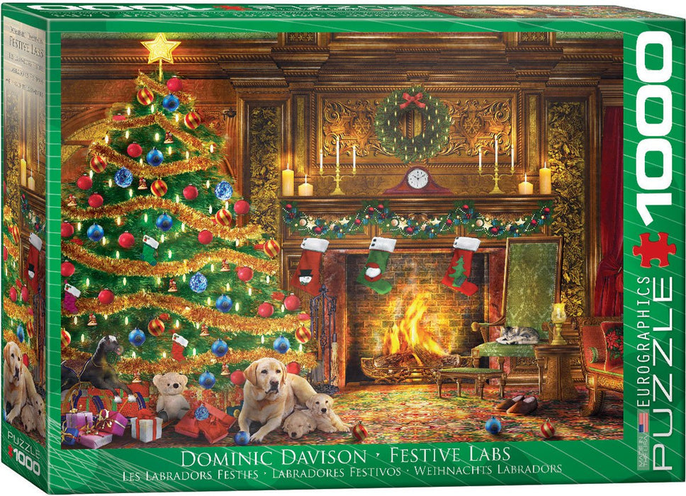 E - Festive Labs by Dominic Davison - 1000pc (6000-0974)