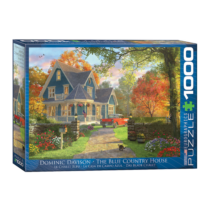 E - The Blue Country House by Dominic Davison - 1000pc (6000-0978)