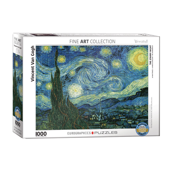 E - Starry Night by Vincent Van Gogh - 1000pc (6000-1204)