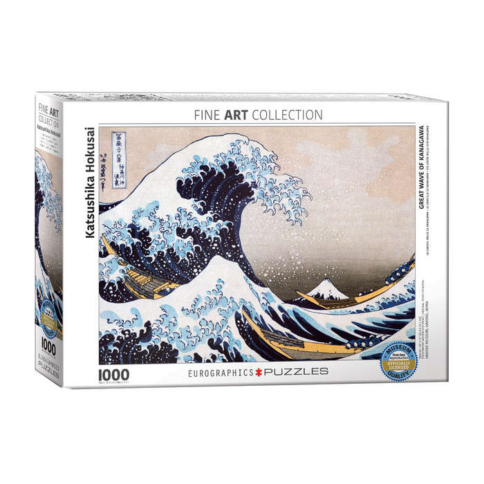 E - Great Wave by Hokusai - 1000pc (6000-1545)