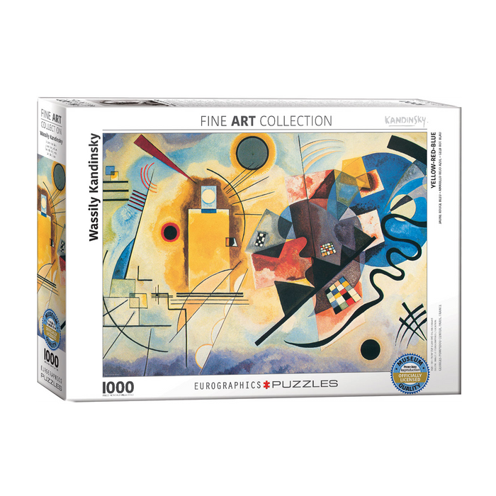 E - Yellow, Red, Blue by Wassily Kandinsky - 1000pc (6000-3271)