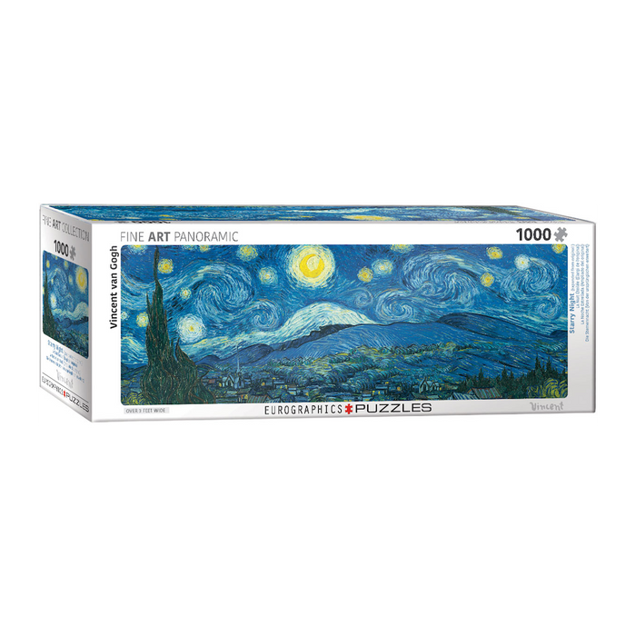 E - Starry Night Panorama (Van Gogh) - 1000pc Panorama (6010-5309)