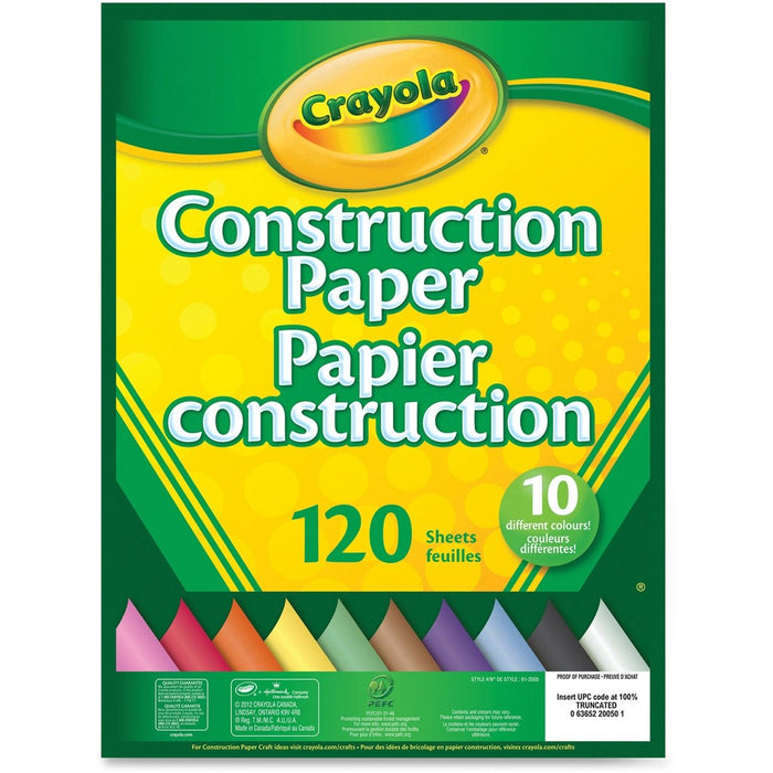 Construction Paper - Multicolour (120 pgs)