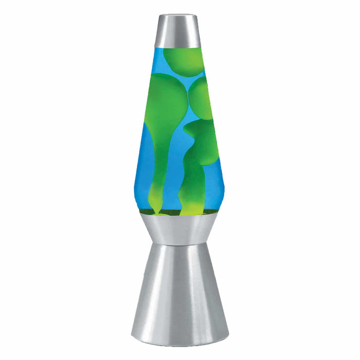 Lava Lamp: 27 in. - Green/Blue/Silver