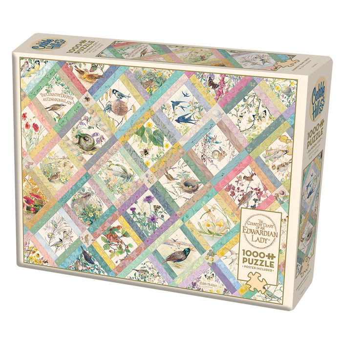 CH - Country Diary Quilt - 1000pc (40091)