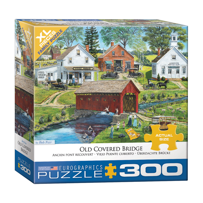 E - Old Covered Bridge by Bob Fair - 300pc XL (8300-5383)