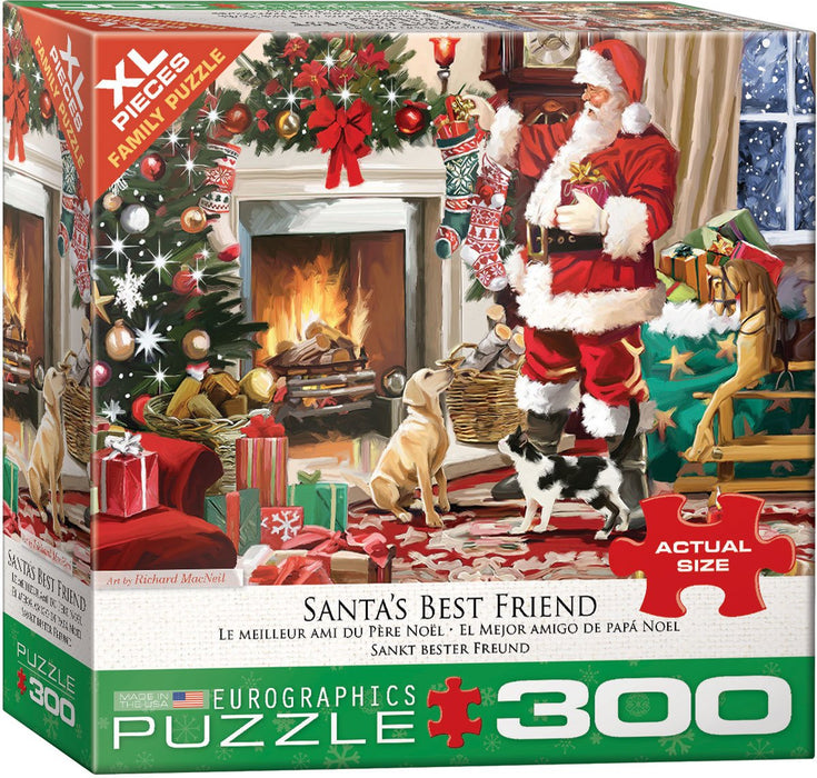 E - Santa's Best Friend by Richard MacNeil - 300pc XL (8300-5399)