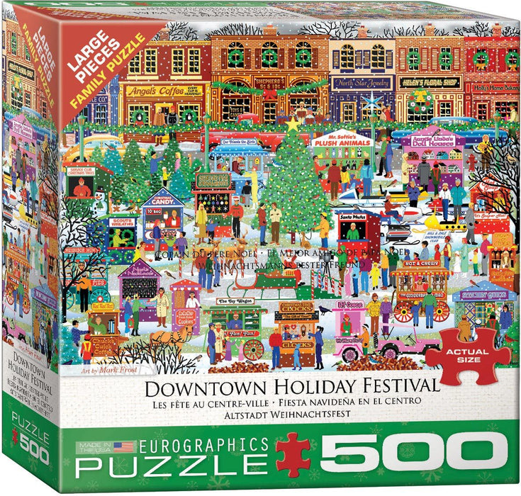 E - Downtown Holiday Festival by Mark Frost - 500pc XL (8500-5503)