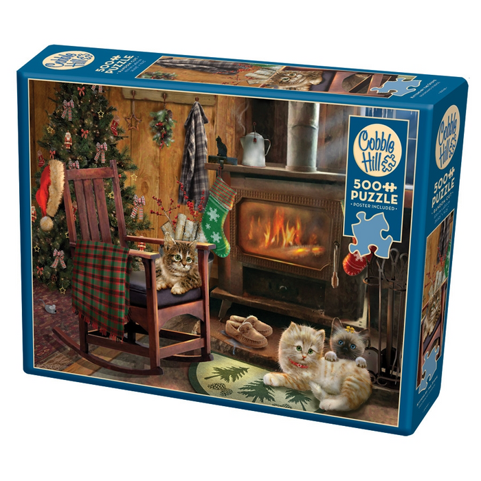 CH - Kittens by the Stove - 500pc (45048) (45048)