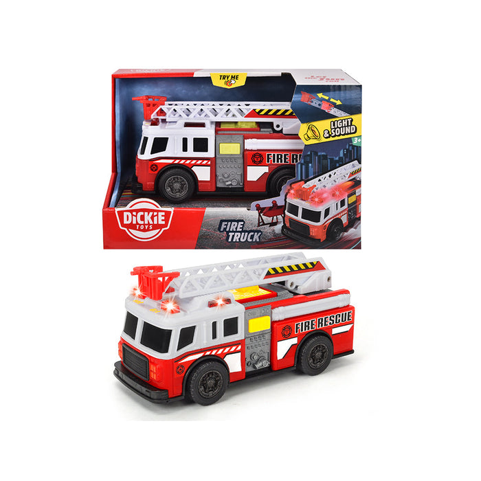 Dickie - City Heroes Fire Truck Lights & Sounds - 15 cm