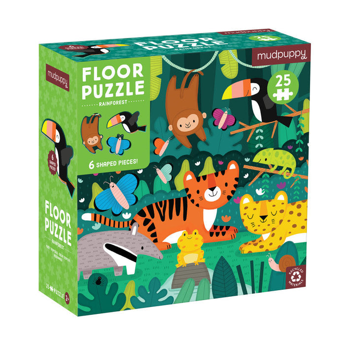 MUD - Rainforest - 25pc (Floor Puzzle, Shaped)