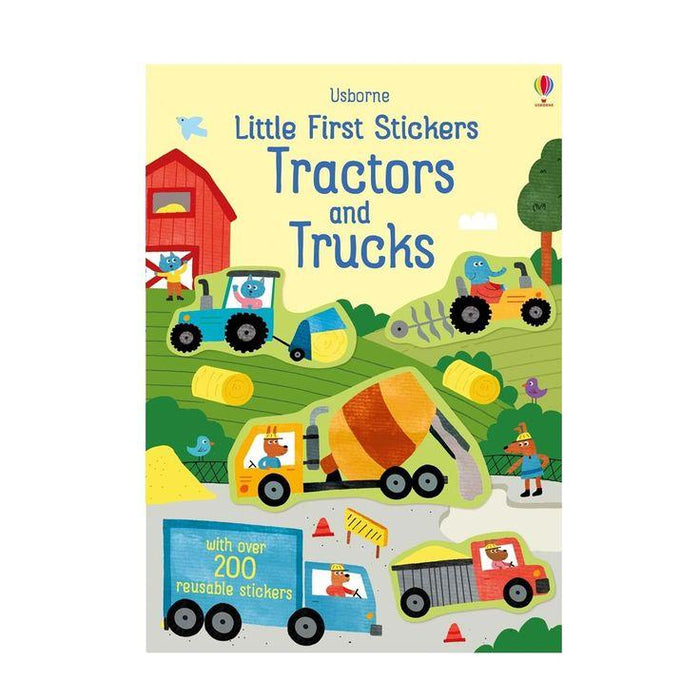 USB - Little First Stickers Tractors and Trucks