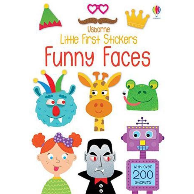 USB - Little First Stickers Funny Faces