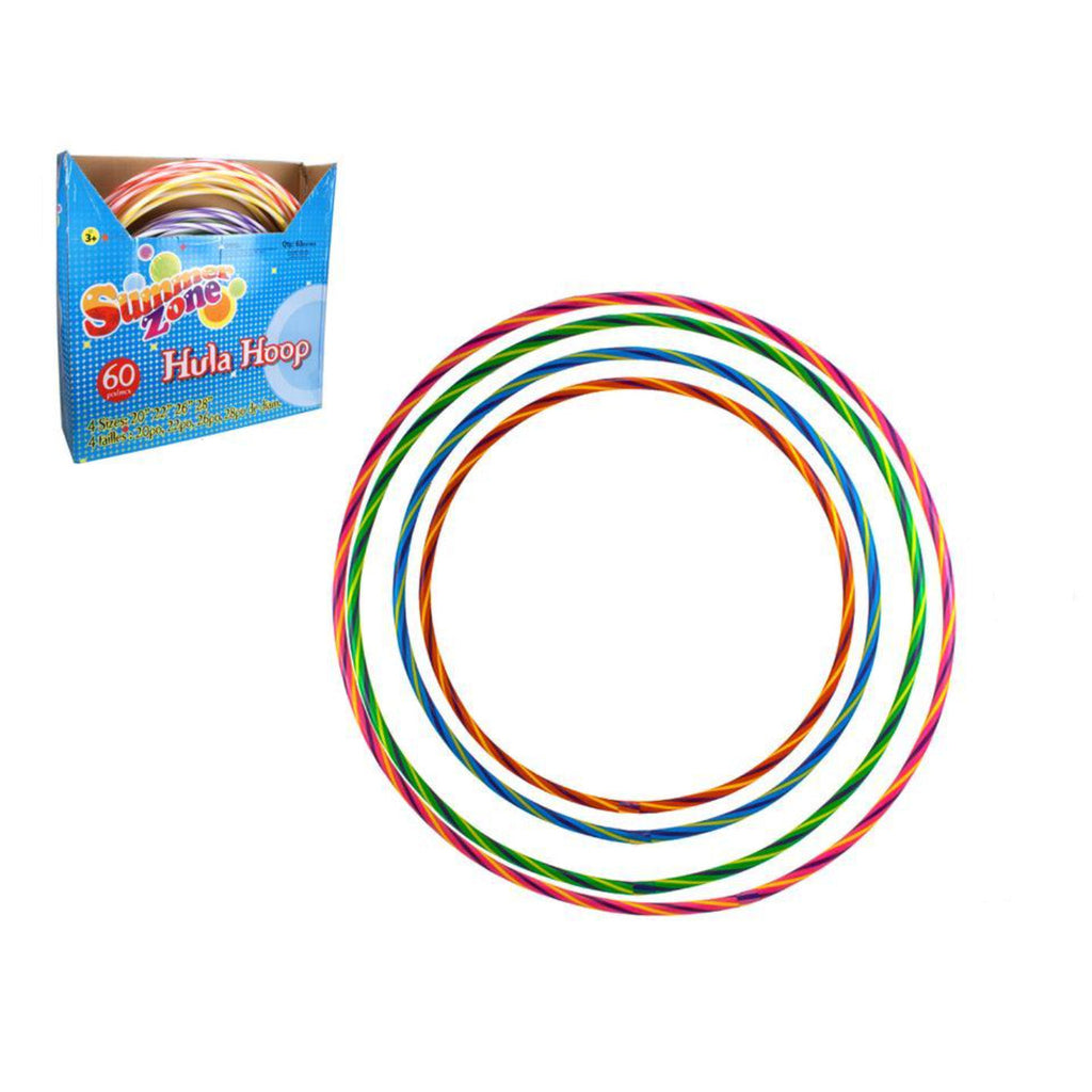 Tri-Colour Fun Hula Hoop - Red (20 in. Dia.) (CTG) — Splash Toy Shop