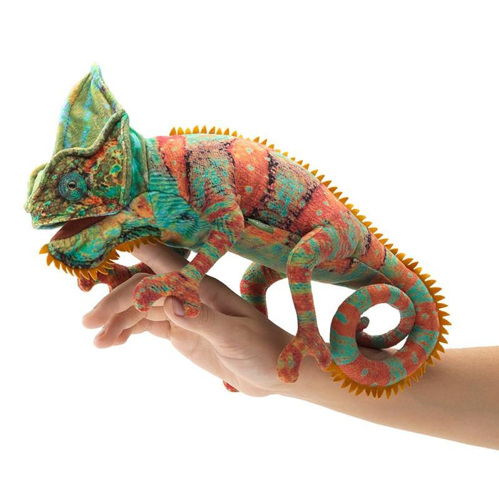 Chameleon, Small (3153) - Hand Puppet