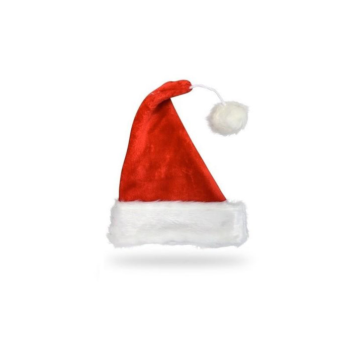 Christmas Santa Hat - dangle pom-pom