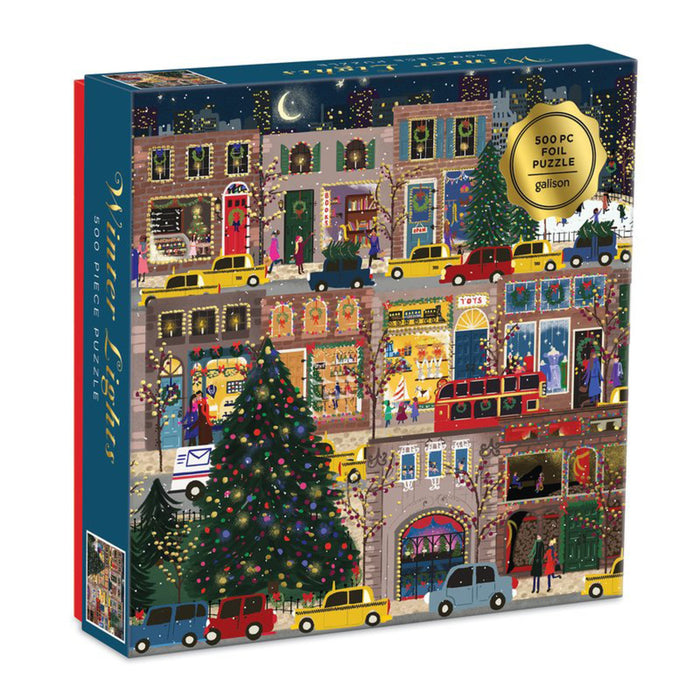 GAL - Winter Lights Foil Puzzle - 500pc