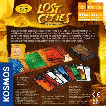 Lost Cities: Card Game - With 6th Expedition