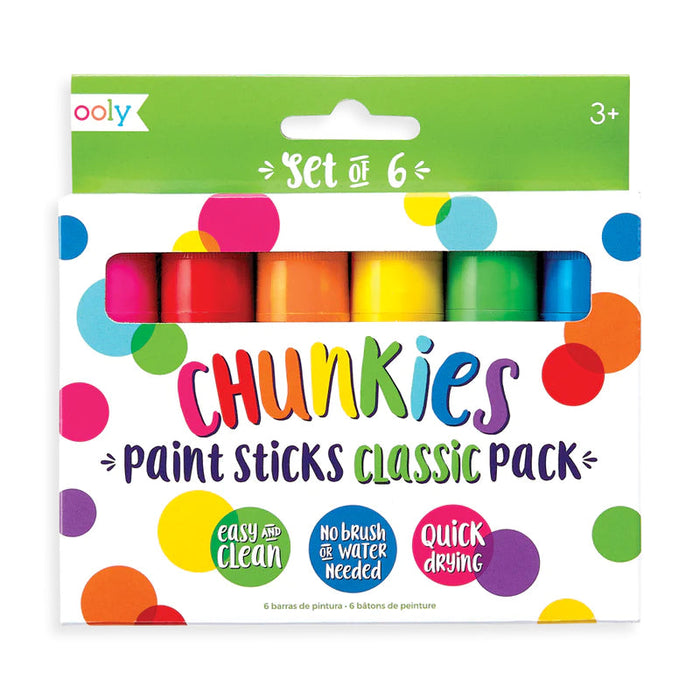 Chunkies Paint Sticks Classic 6pk (126-013)